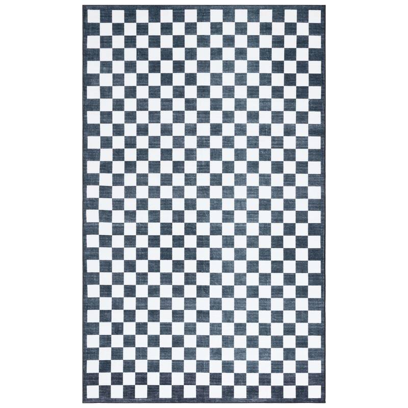 SAFAVIEH Santa Clara Antonieta Modern & Contemporary Rug - 6' x 9' - Ivory/Black