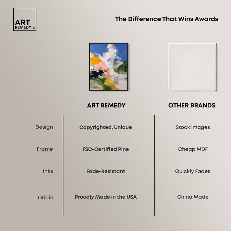 Clouds and Color II Canvas by Art Remedy
