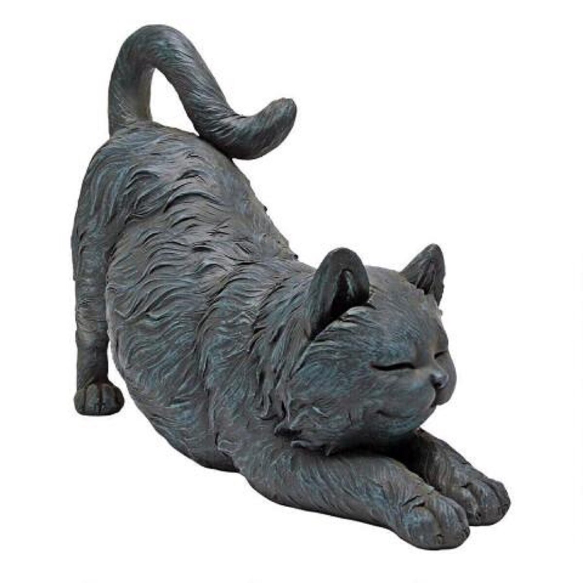 Shop 12 Sleepy Cat Outdoor Garden Statue Overstock 29883948