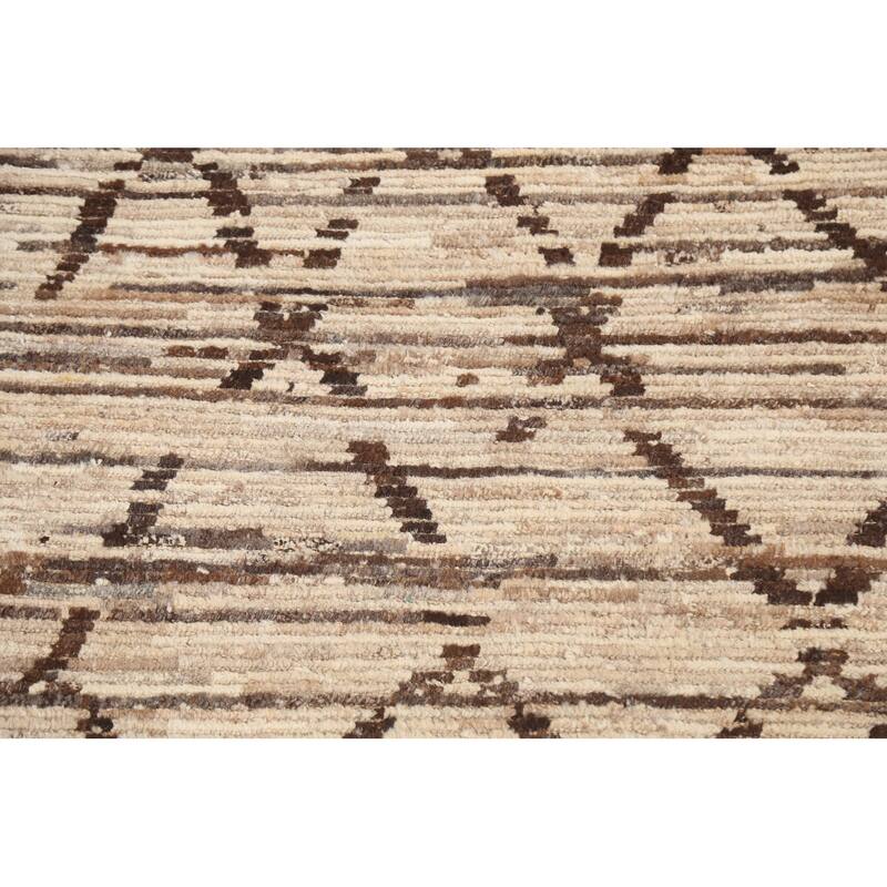 Modern Gabbeh Kashkoli Decorative Area Rug Hand-knotted Wool Carpet - 3'3" x 5'0"