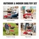 preview thumbnail 6 of 5, 28 PCS BBQ Grill Playset, Kids Toys Kitchen Playset with Sound & Light Interactive Grill Play Food Cooking Playset Barbecue Toy