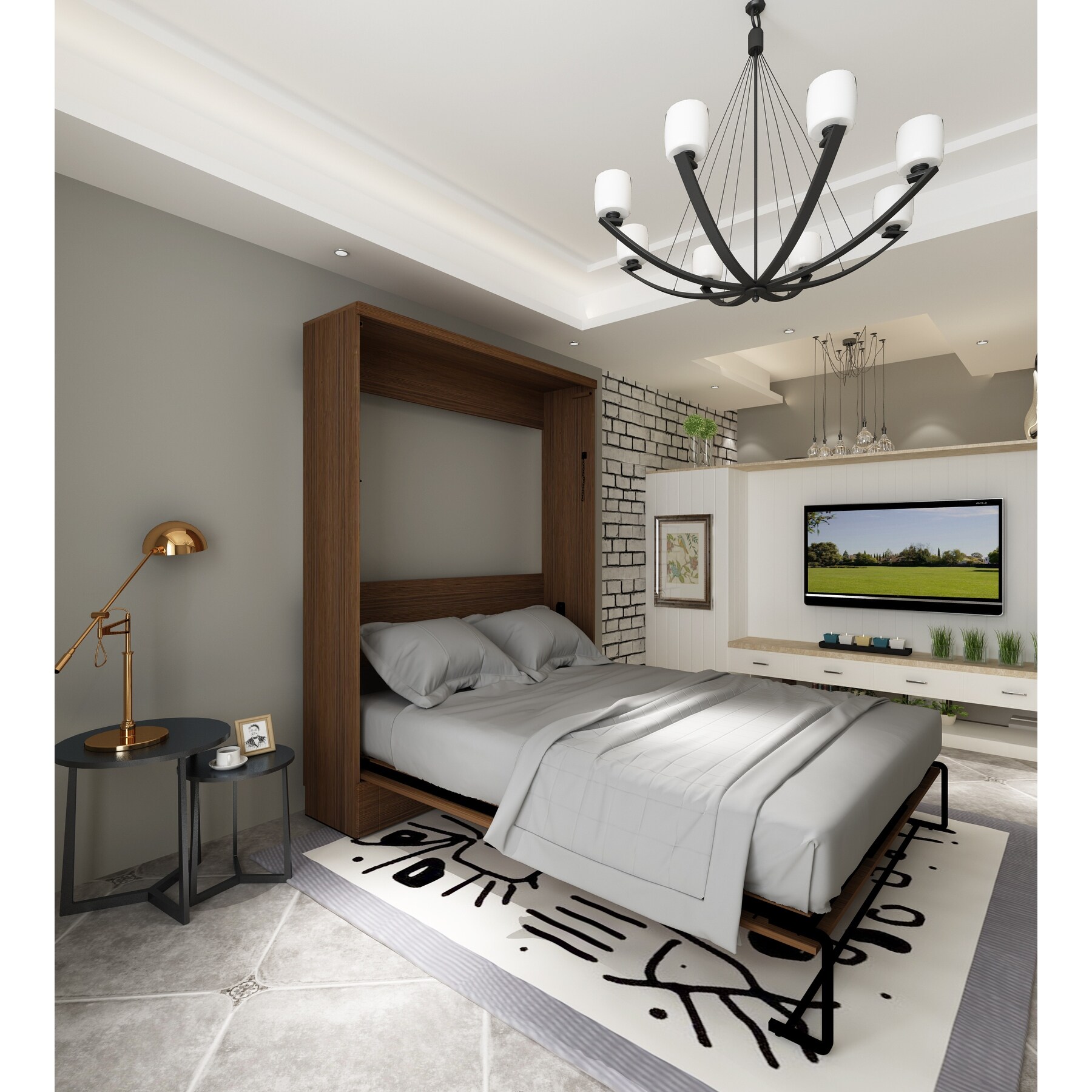 Brentwood queen store murphy bed