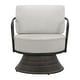 preview thumbnail 20 of 23, Spruce & Spring Patio Fruniture Outdoor Swivel Chair and Side Table
