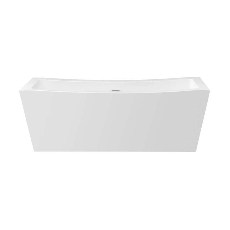 Miseno MNO7035SFSR 70" Free Standing Acrylic Soaking Tub with