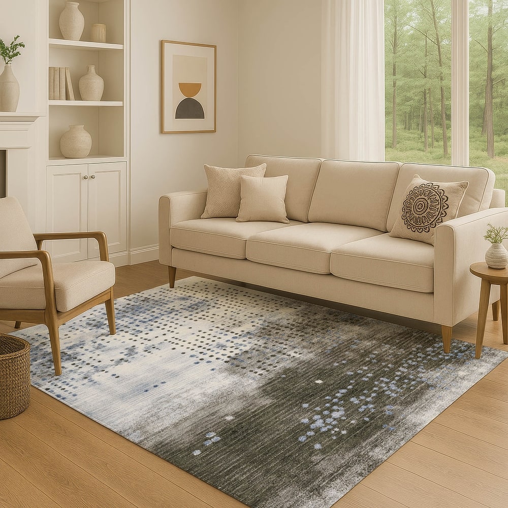 Premium Washable Super Soft Modern Contemporary Mayfield Rug