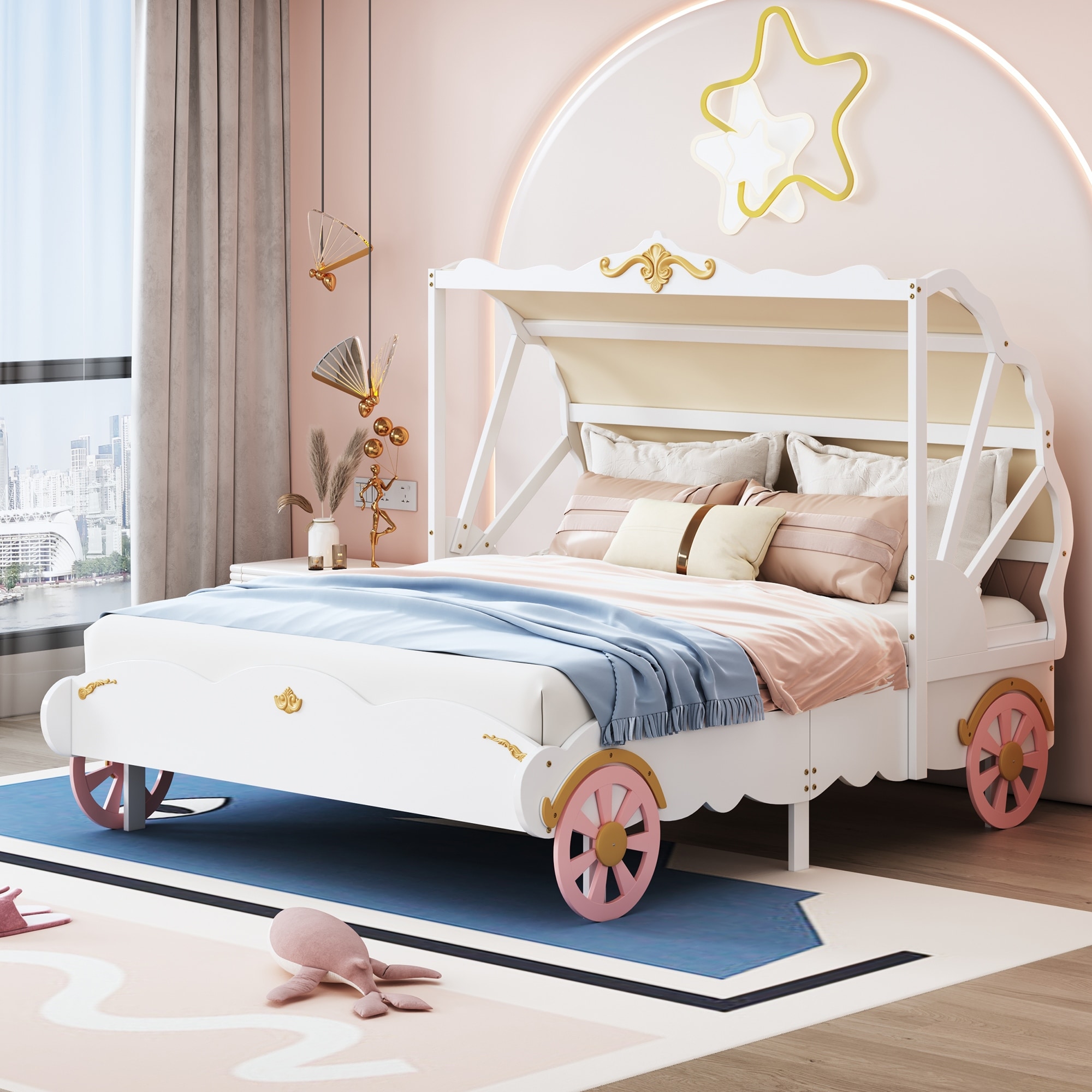 Cinderella carriage new arrivals bed canopy