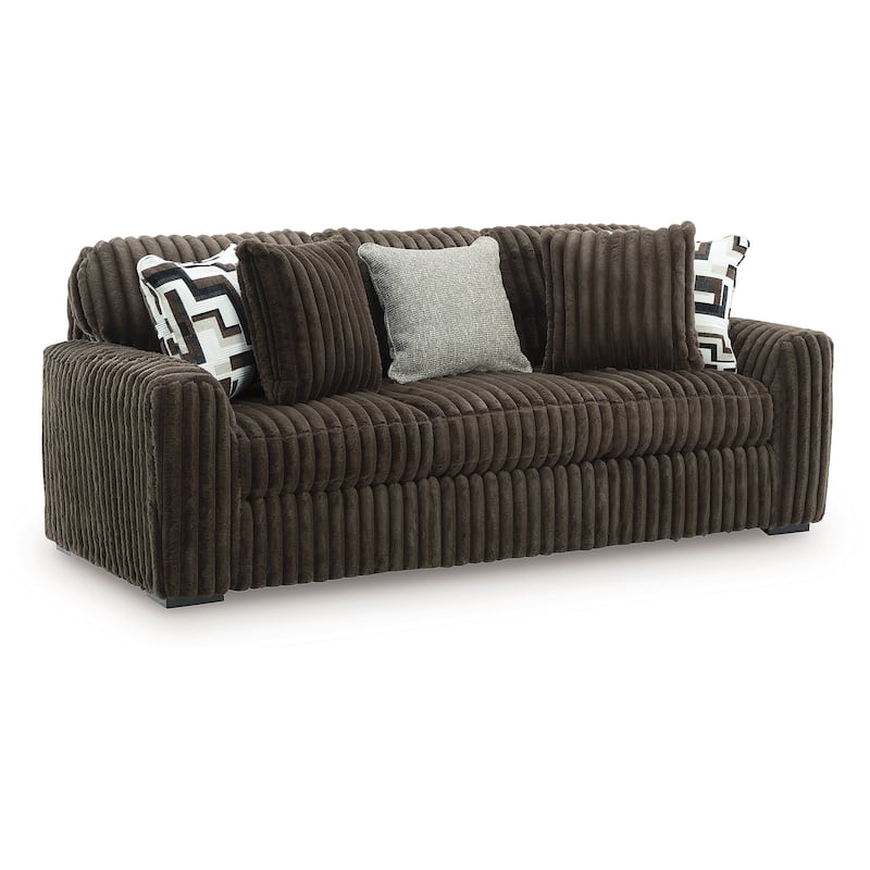 Signature Design by Ashley Midnight-Madness Sofa - 98"W x 41"D x 40"H