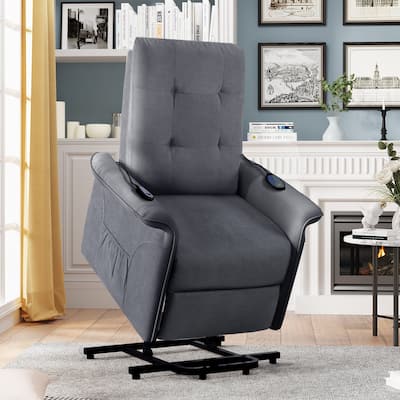 Power Lift Recliner for Elderly with Adjustable Massage Function