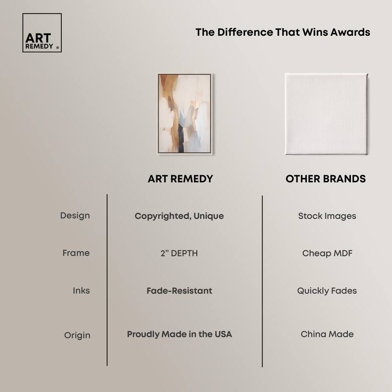 Sandstone Stillness II Canvas by Art Remedy