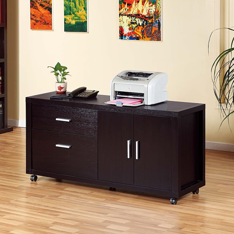 File Credenza,File Cabinet with Drawers and Doors - Bed Bath & Beyond ...