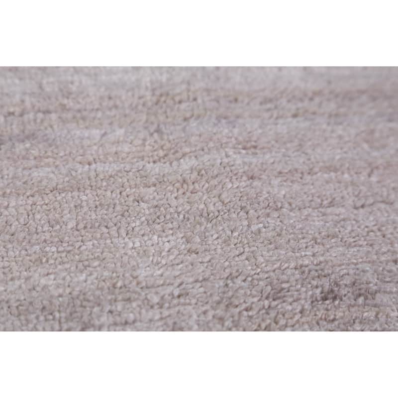 Hand Knotted Oriental 100% Wool Carpet Tribal Stripe Beige & Ivories Gabbeh Area Rug - 12' 3'' X 9' 2''