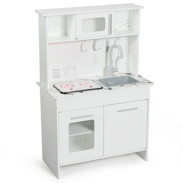 wooden kitchen for kids