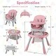 preview thumbnail 5 of 34, Babyjoy 16-in-1 Baby High Chair with Activity Center Booster Seat - See Details