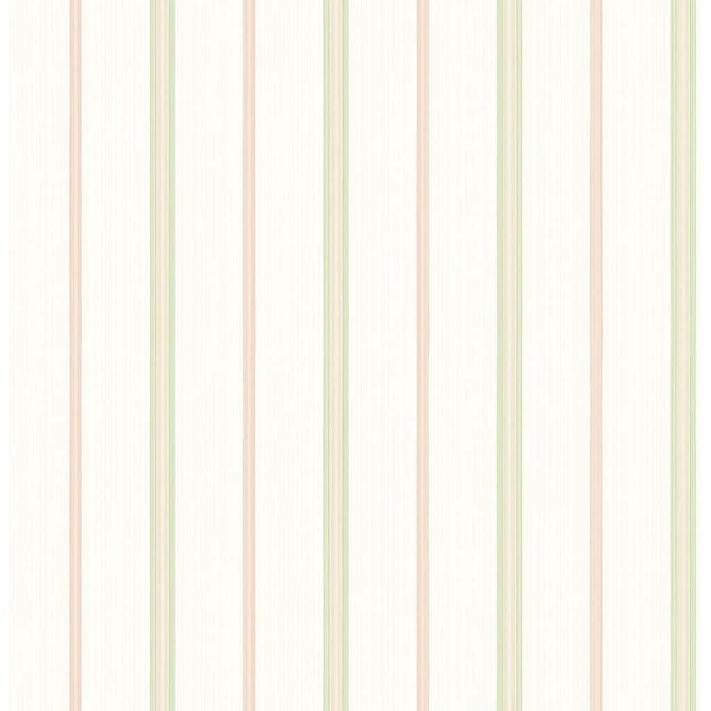 Seabrook Designs Chantilly Stripes Unpasted Wallpaper