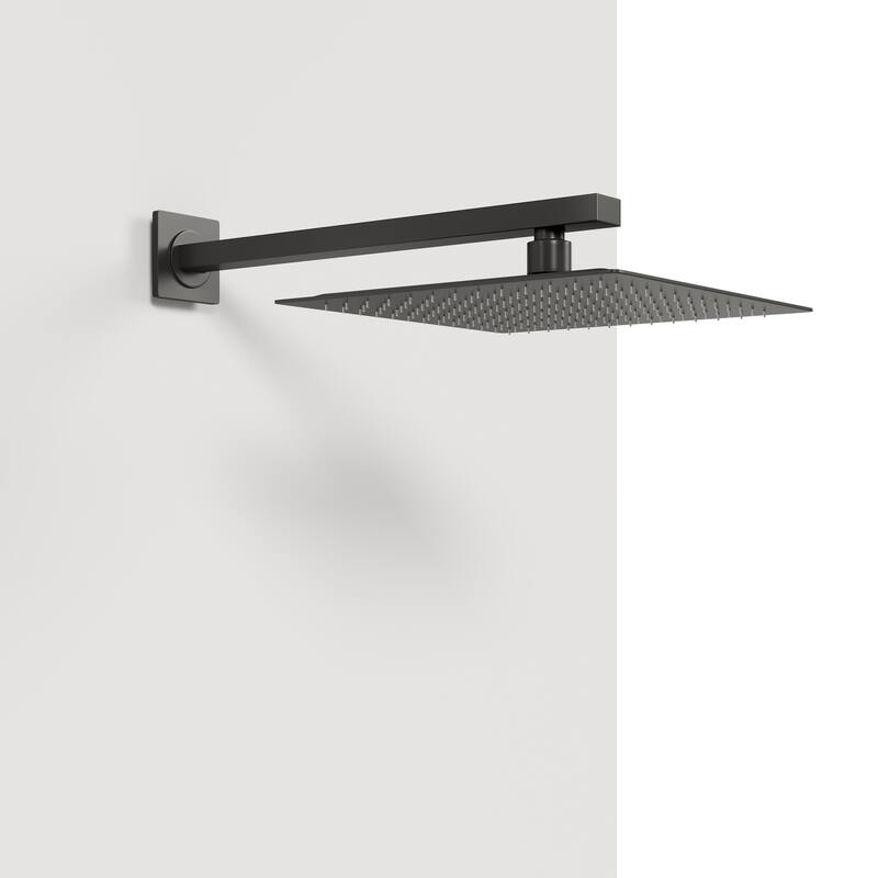 Eviva Edge Shower System with Slide Bar Hand-Shower and Thermostatic Valve