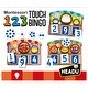 preview thumbnail 3 of 1, Headu 123 Montessori Touch Bingo