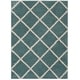 preview thumbnail 53 of 67, SAFAVIEH New York Shag Friedliese Trellis 1.2-inch Thick Rug