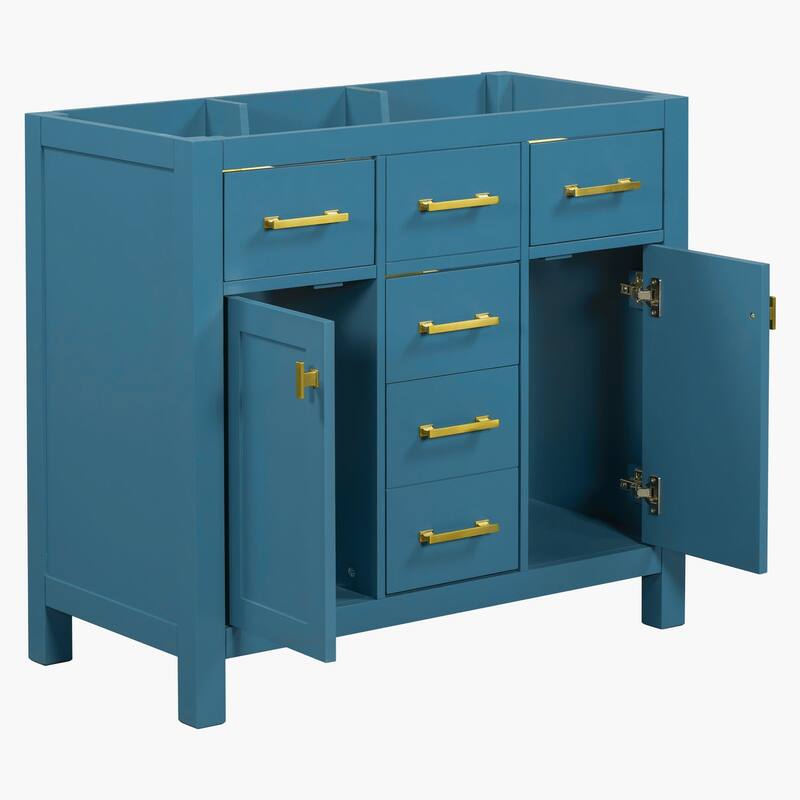 36 inch MDF Freestanding Bathroom Vanity without Counter Top