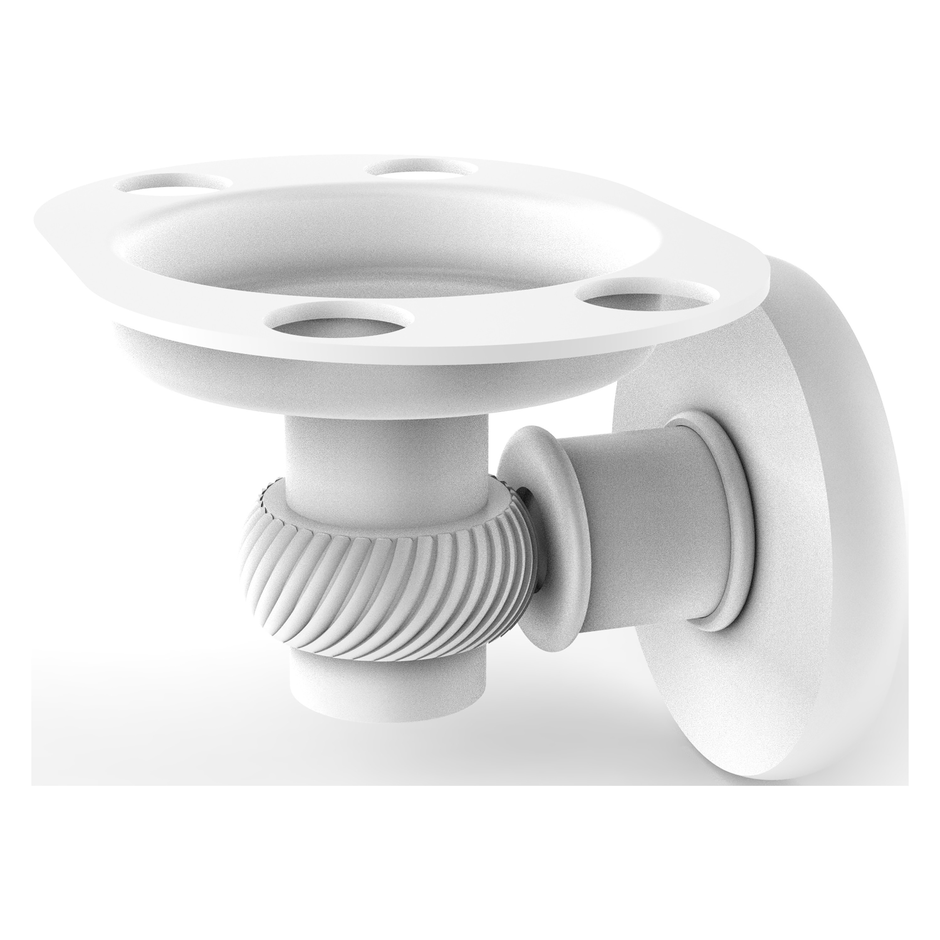 Allied Brass Continental Collection Tumbler and Toothbrush Holder with Twist Accents