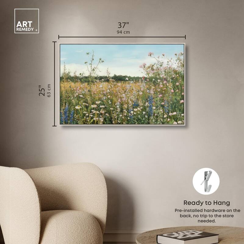 Glimmering Glade Garden II Canvas by Art Remedy