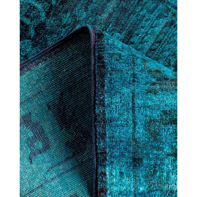 Vibrance One-of-a-Kind Hand-Knotted Area Rug - Brown, 3' 2" x 4' 10" - 3' 2" x 4' 10"