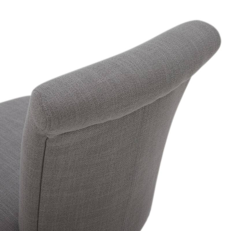 Spruce & Spring Noah Modern Upholstered Counter Height Swivel Barstool Single