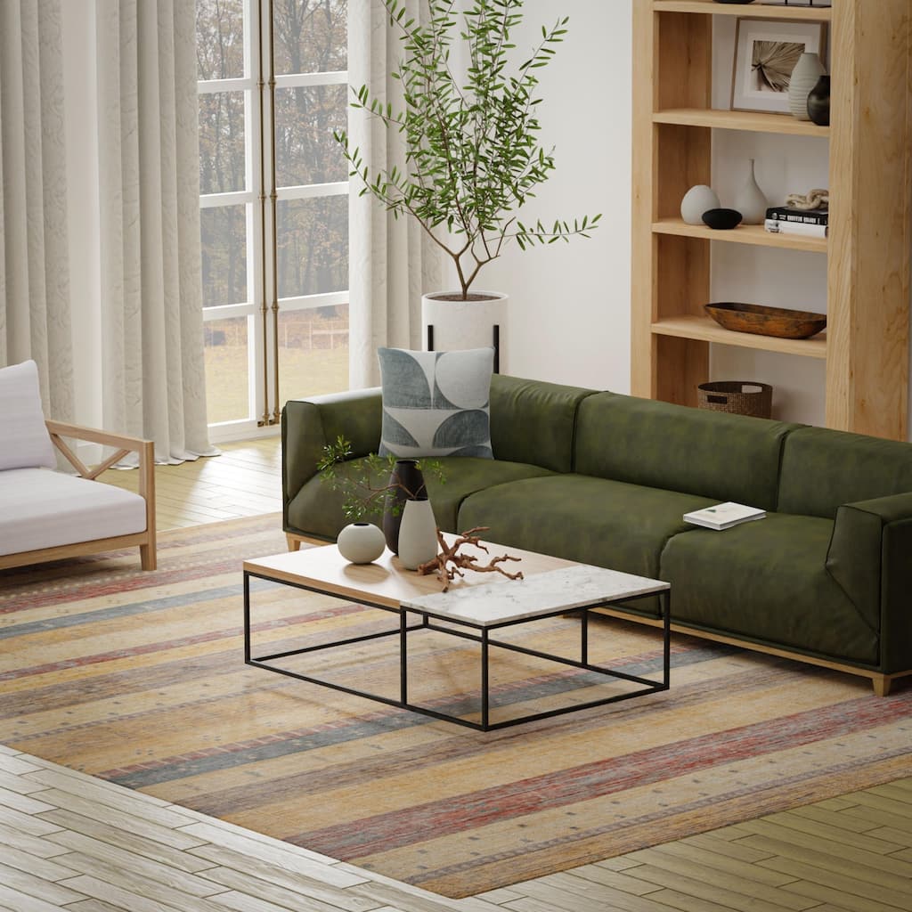 Alora Decor Southwestern Machine-made Tribal Rug