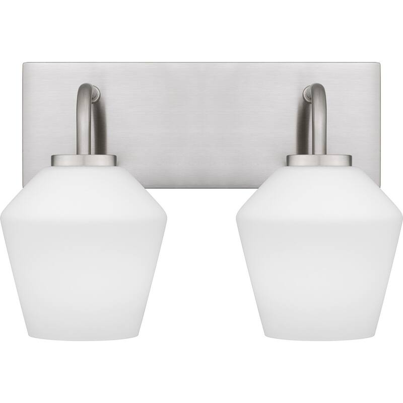 Nielson Two Light Bath - Brushed Nickel