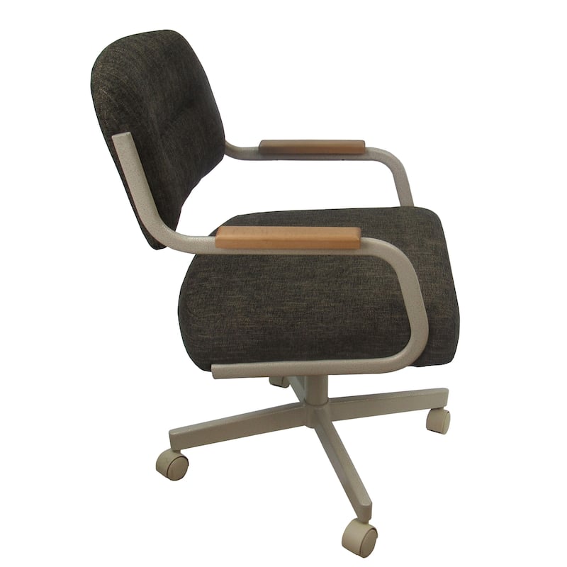 Swivel Tilt Kitchen Caster Chair with Wheels M-114 - N/A