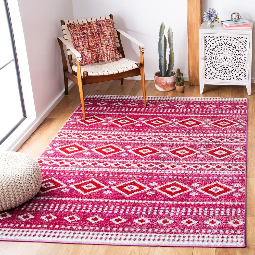 SAFAVIEH Adirondack Meili Moroccan Boho Rug