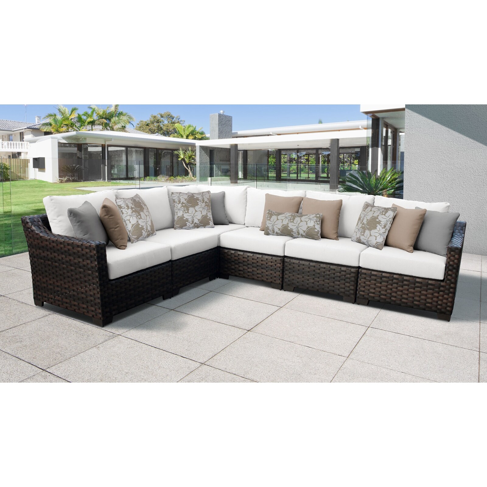 River brook store patio sectional