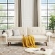 preview thumbnail 1 of 39, Modern Futon Sofa Bed, Convertible Sleeper Sofa with Tapered Wood Legs, 78.35" W, Small Split Back Sofa for Living Room
