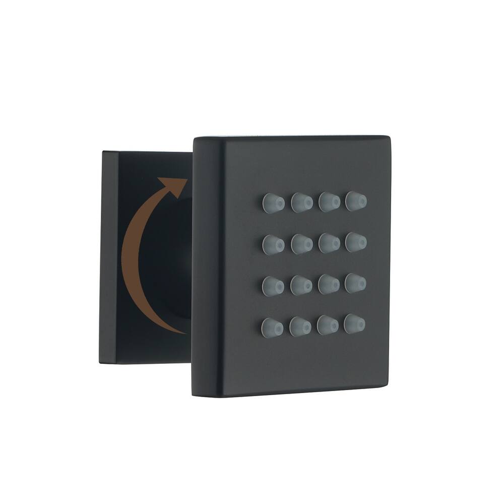 2" Classic Body Spray with Self-Cleaning Nozzles - Wall-Mount Body Jet, 1 Piece (Valve Not Included) - 2" x 2"