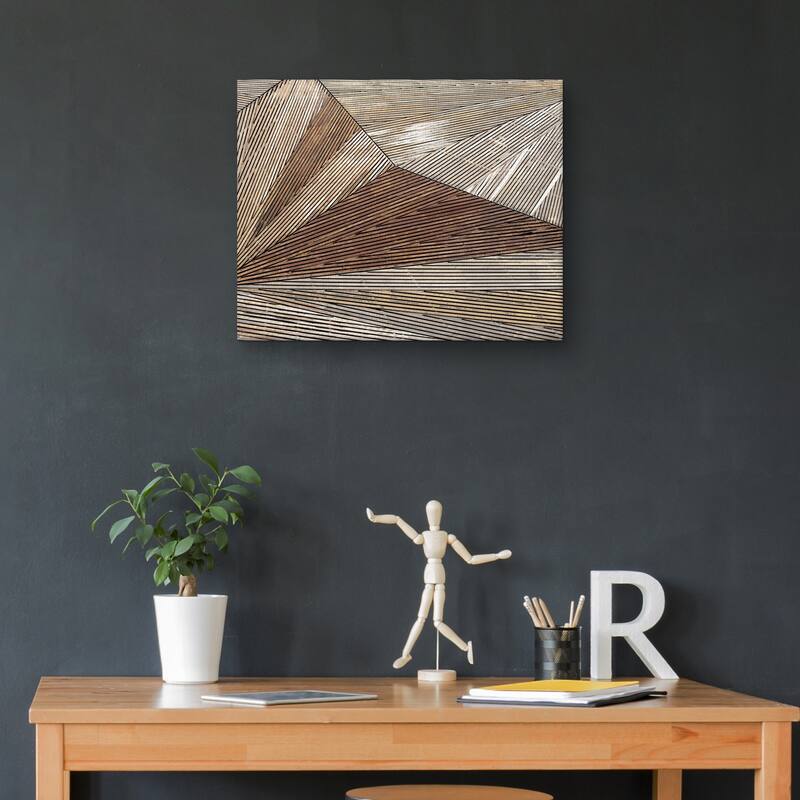 Angular Studies I by Studio Arts Canvas Art Print