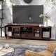 preview thumbnail 2 of 10, Furniture of America Hury 70-inch Rustic TV Console