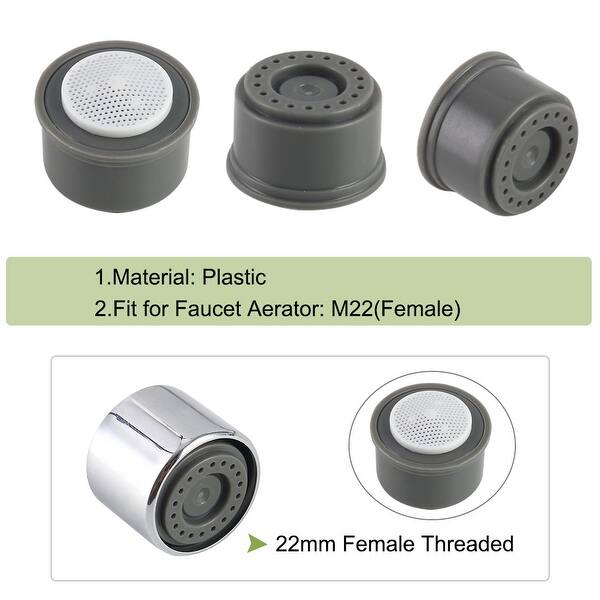 Shop 3pcs Plastic Faucet Aerator Insert Tap Replacement Water