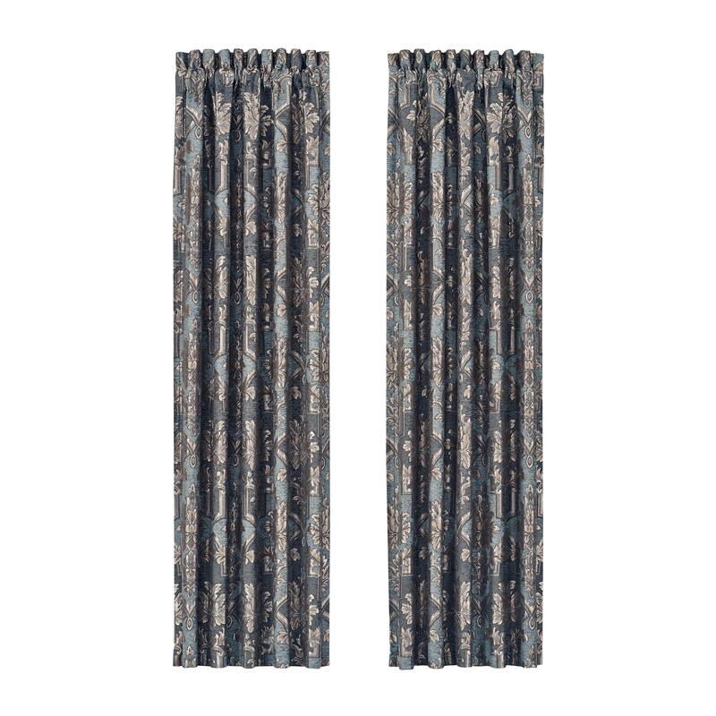 J. Queen New York Woodhaven Window Panel Pair