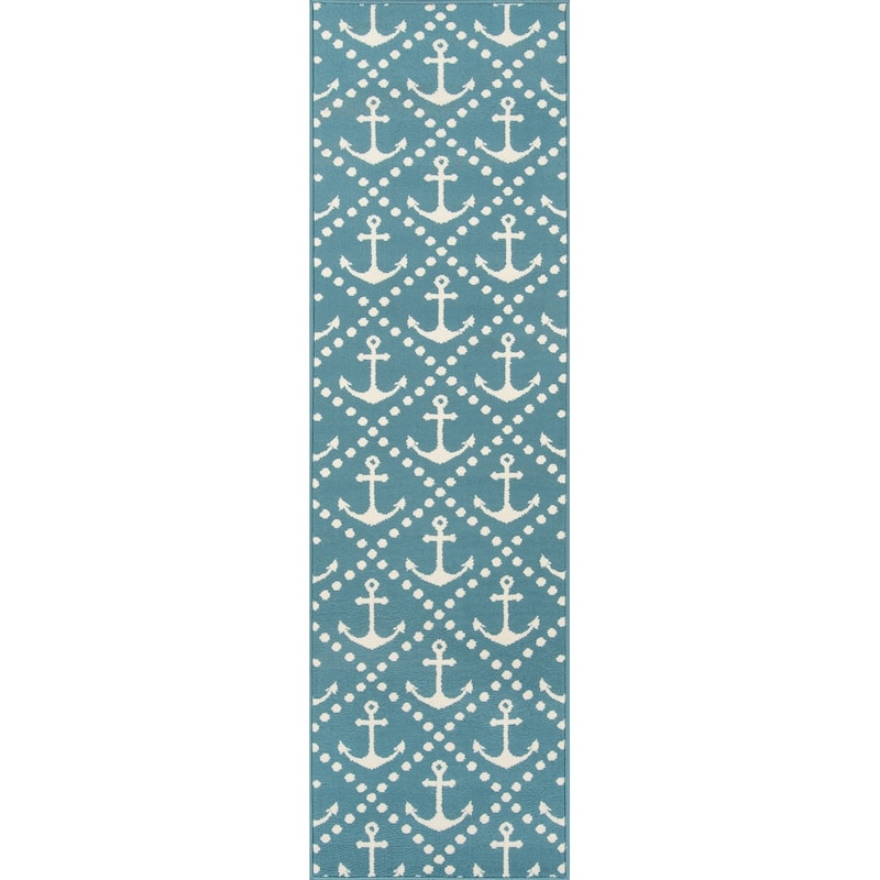 Momeni Baja Anchors Indoor Outdoor Rug