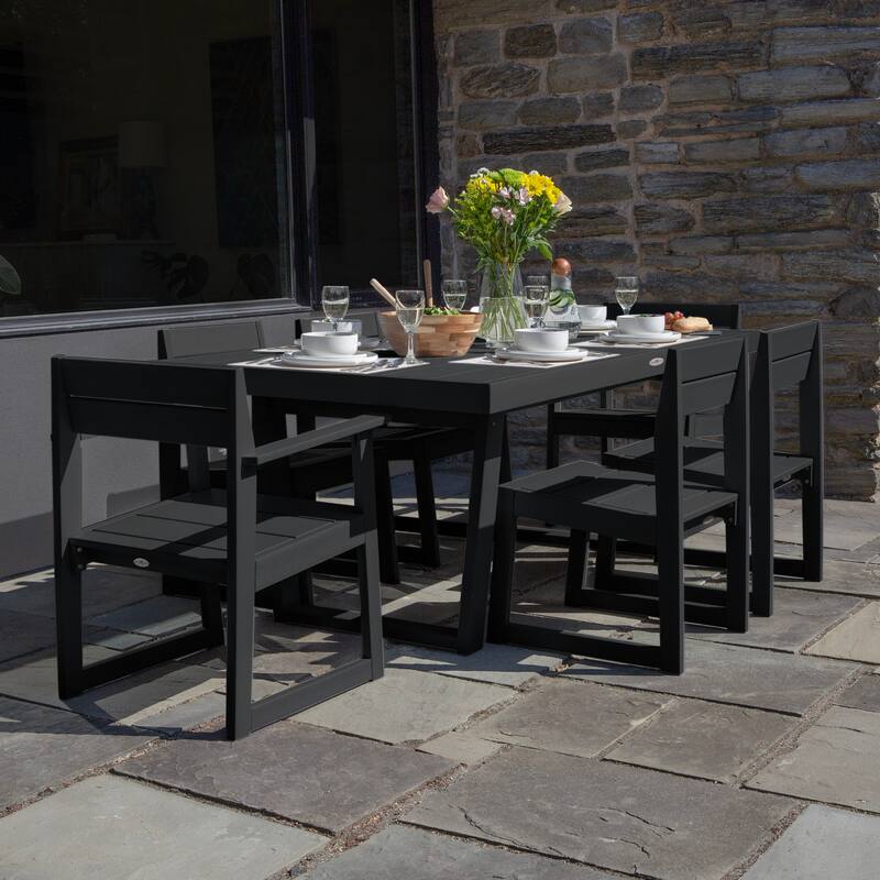 Haven Modern 7-Piece Outdoor Dining Set