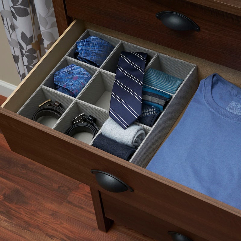 Household Essentials 9 Compartment Drawer Organizer Tray - 12.0"L x 12.0"W x 3.0"H