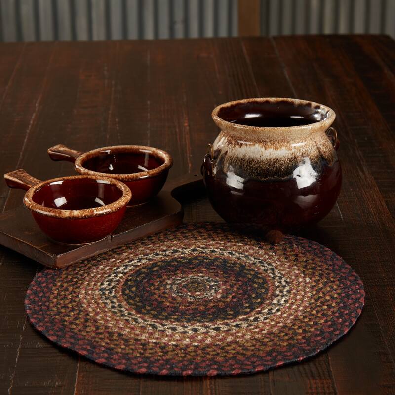 Beckham Jute Trivet 15 - Trivet 15 - Trivet 15 - Tan
