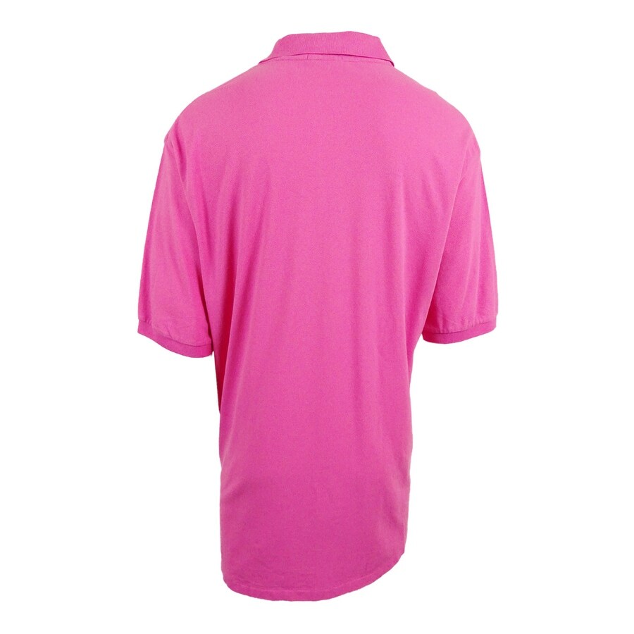 big and tall pink polo shirts