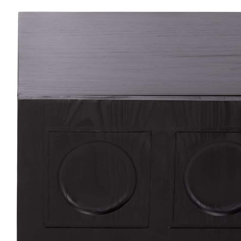 SAFAVIEH Couture Osmund 4-Door Wood Sideboard - 62"W x 18"D x 30"H