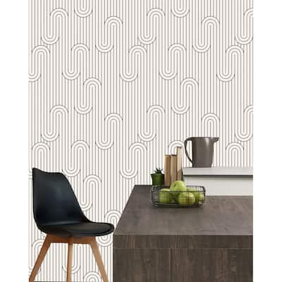 Boho Geometric Shapes Wallpaper Peel and Stick