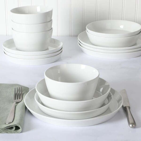 Martha Stewart Selma Chip & Scratch Resistant Dinnerware Set