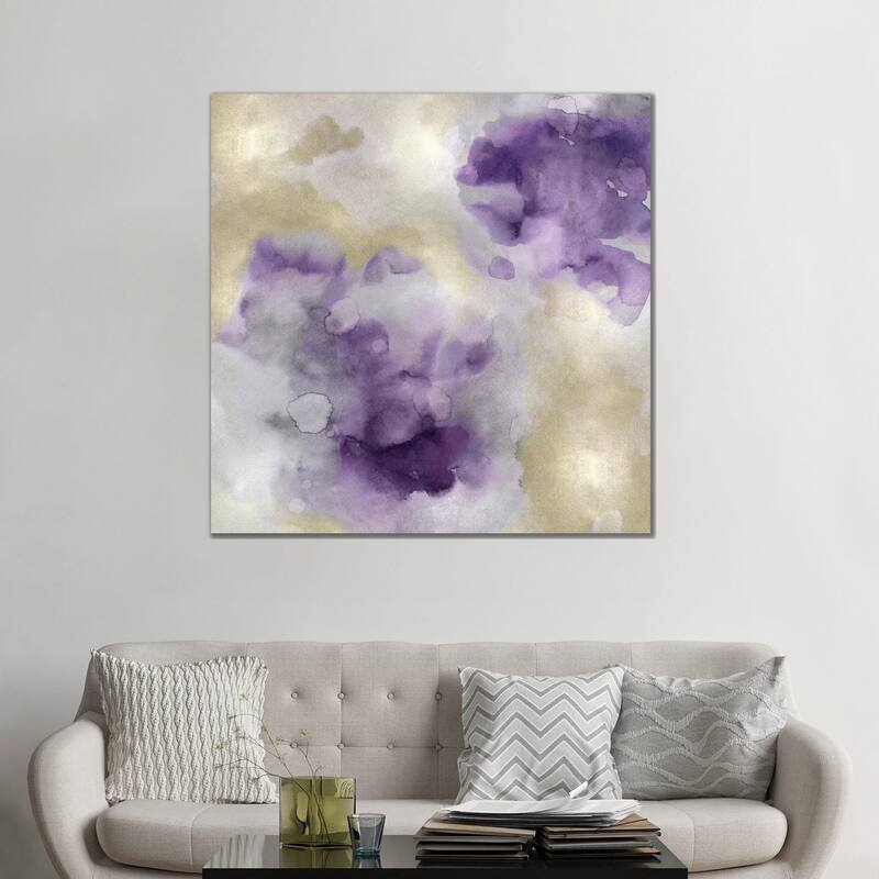iCanvas "Whisper in Amethyst II" by Lauren Mitchell Canvas Print
