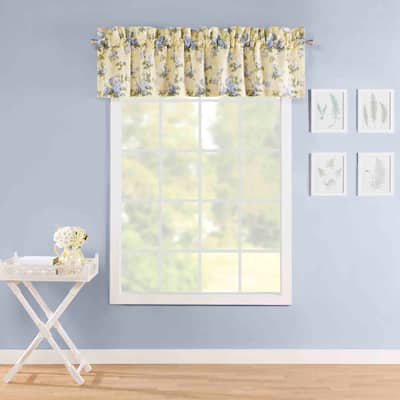 Laura Ashley Cassidy Yellow Cotton Valance