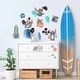 preview thumbnail 2 of 5, Stitch Surf'S Up Peel and Stick Wall Decals by RoomMates