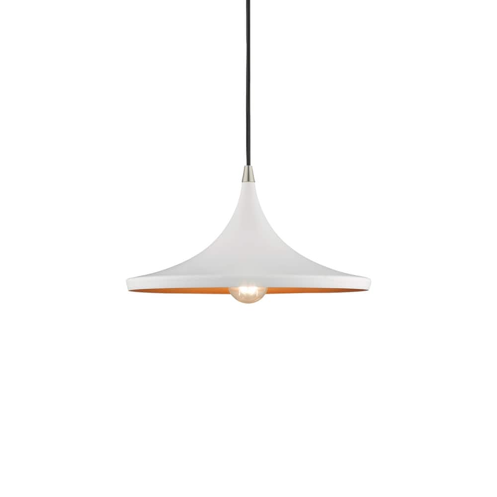 Livex Lighting Single Light 14" Wide Pendant