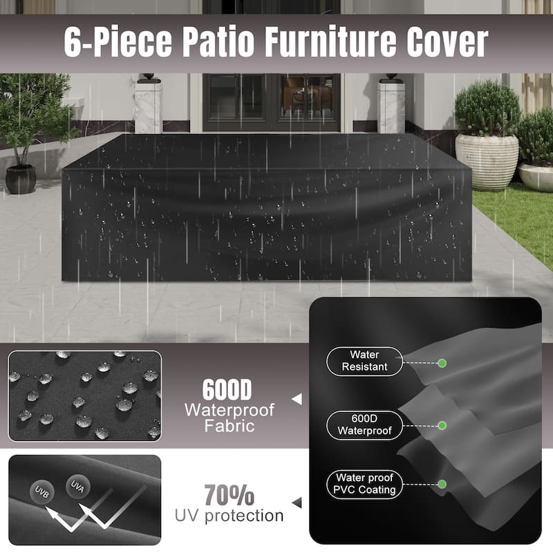 Patio Furniture Set , Outdoor Sectional Sofa Set